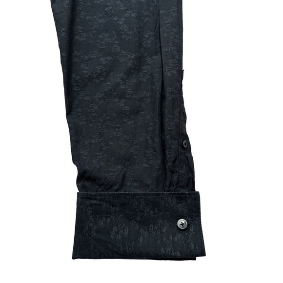 Calvin klein (EUC) 100% Cotton Men’s Long Sleeve Button Up Shirt, Size Large - Picture 5 of 10